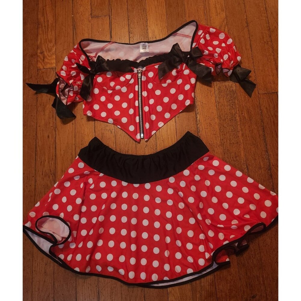 Be Wicked Womens Minnie Mouse Costume S/M